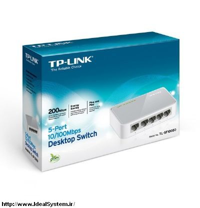 TP-LINK TL-SF1005D 5-Port 10/100Mbps Desktop Switch